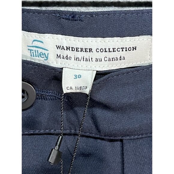 Tilley Wanderer Humboldt Pants Wanderer Collection Black Size 32 NWT Gorpcore - Picture 4 of 8